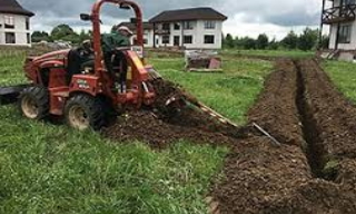 Копка траншей для водопровода в Сургуте: цена за метр от 920 руб.